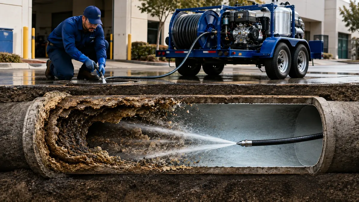 Sewer Pipe Descaling in Banning